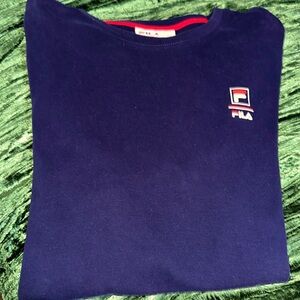 Navy Blue FILA Sweatshirt size XL never worn no tags
